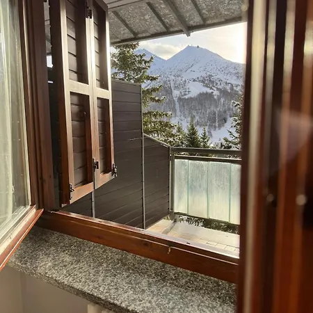 公寓 Sestriere, Trilocale Panoramico Fronte Piste 罗马